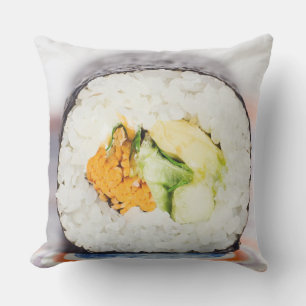 Sushi roll Fish and ris Kudde