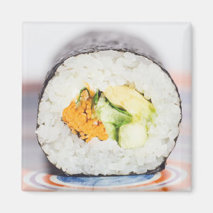 Sushi roll Fish and ris Magnet
