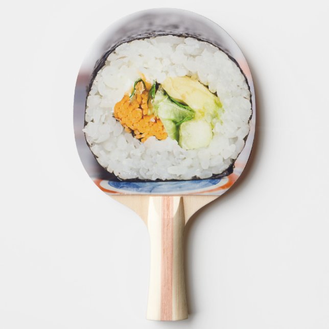 Sushi roll Fish and ris Pingisracket (Framsidan)