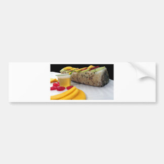 Sushi Roll Sushi Mango Ris Japansk Food Asian Bildekal