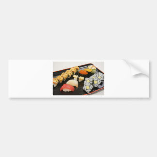 Sushi Rolls Sesame Ginger Wasabi Japan Kitchen Bildekal