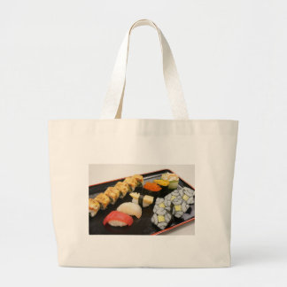 Sushi-rullar Sesam Ingefära Wasabi Japan Köket Jumbo Tygkasse
