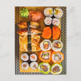 Sushi Sampler vykort