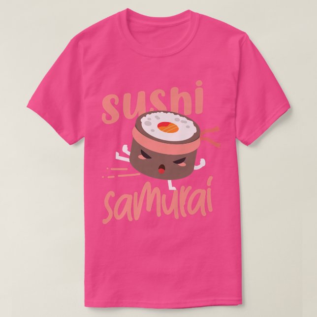Sushi Samurai (2) T Shirt (Design framsida)
