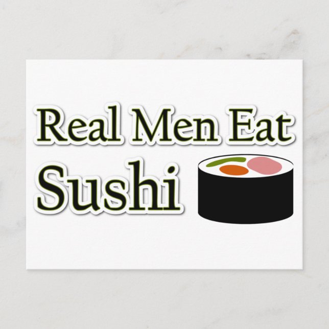 Sushi Say Vykort (Framsida)