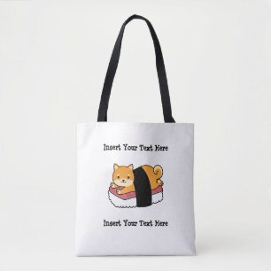 Sushi Shiba Inu - Cute Hund Japan Food Tygkasse