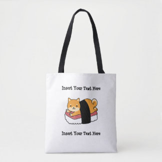 Sushi Shiba Inu - Cute Hund Japan Food Tygkasse