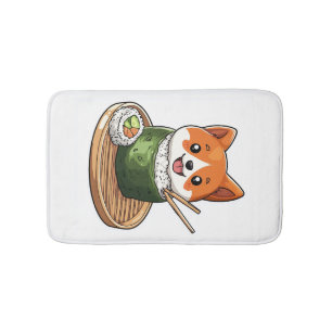 Sushi Shiba � Roligt Mat Hund Badrumsmatta