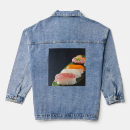Sushi Silence – Elegant Nigiri on Denim