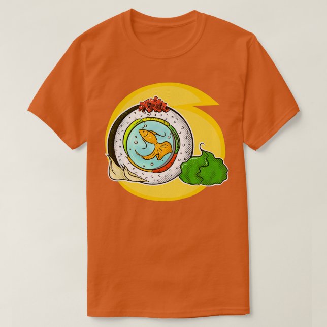 Sushi simmer t shirt (Design framsida)