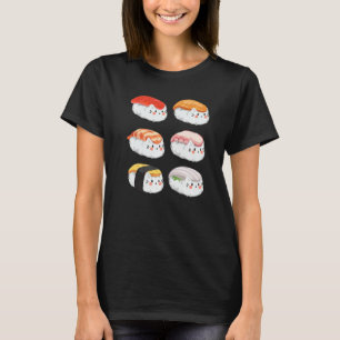 Sushi sixpack - katter för alla katter t shirt
