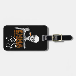 SUSHI skallluggage Taggs Bagagebricka