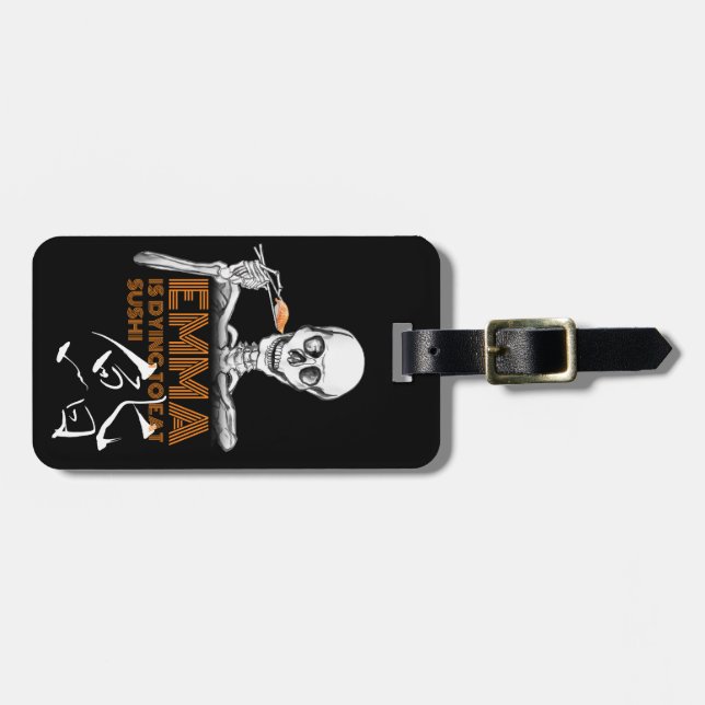 SUSHI skallluggage Taggs Bagagebricka (Horisontell Framsida)