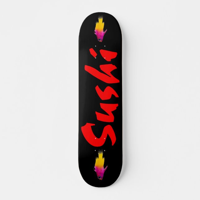 Sushi Skateboard (Framsida)