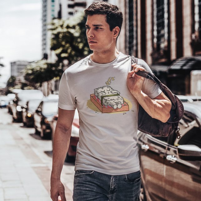 Sushi Sleeping T Shirt (Skapare uppladdad)