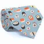 Sushi Slips<br><div class="desc">Japansk sushi nigiri maki rullar japansk livsmedelskonst på en robins äggblå bakgrund. Perfekt till din favoritgourmet,  kock eller mat.</div>