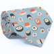 Sushi Slips (Japanese sushi sashimi maki roll design on a blue neck tie)