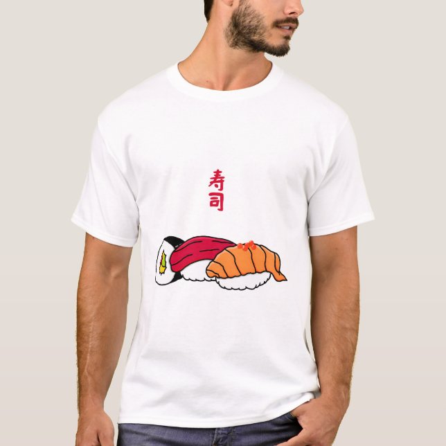 Sushi, snälla t shirt (Framsida)