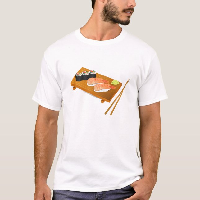Sushi sött japansk mat tröja (Framsida)