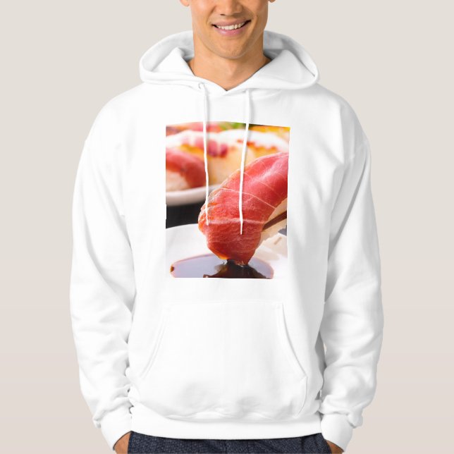 Sushi & Soy Sauce Moment Hoodie (Framsida)