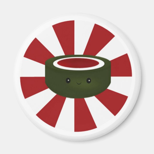 Sushi Star - White Magnet (Framsidan)