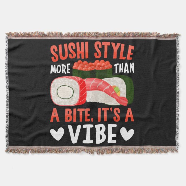 Sushi Stil mer än en Bita Filt (Framsidan)