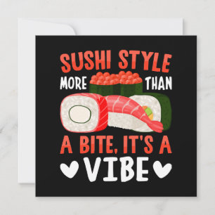 Sushi stil mer än en tugga