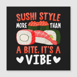 Sushi stil mer än en tugga