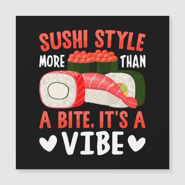 Sushi stil mer än en tugga (Framsida)