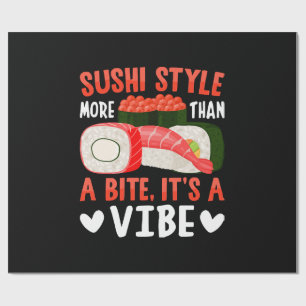 Sushi stil mer än en tugga presentpapper