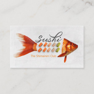 Sushi Store, Sushi business, Sushi delivery Visitkort
