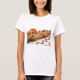 Sushi Sushi Rull Tallrik Japansk Mat Asiatisk T-shirt