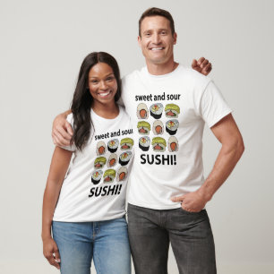 Sushi Sweet och Sour Sushi Älskare T Shirt