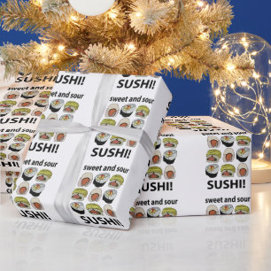 Sushi Sweet och Sour Sushi Presentpapper