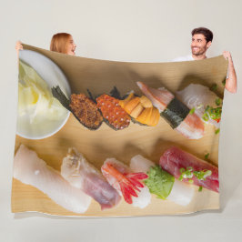 Sushi Symphony – Cozy Fleece Blanket