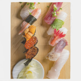 Sushi Symphony – Cozy Fleece Blanket