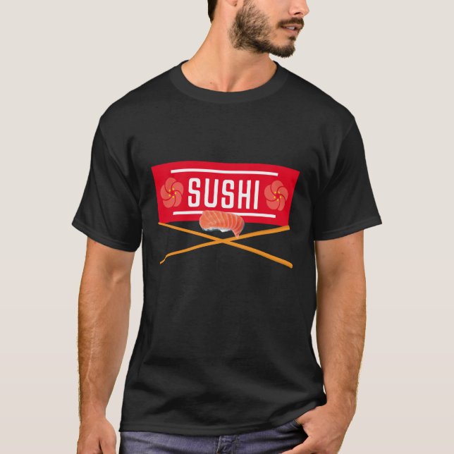Sushi T Shirt (Framsida)