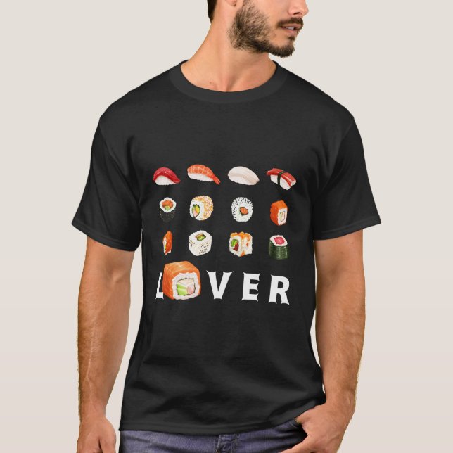 Sushi T Shirt (Framsida)