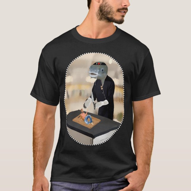 Sushi T Shirt (Framsida)