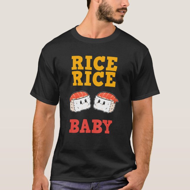Sushi T Shirt (Framsida)