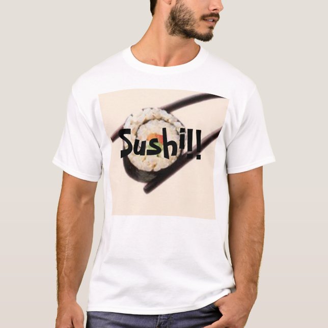 sushi t-shirt (Framsida)