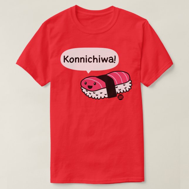 SUSHI T SHIRT (Design framsida)