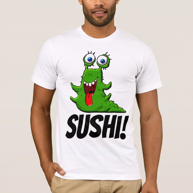 SUSHI T-SHIRTAR T SHIRT (Framsida)