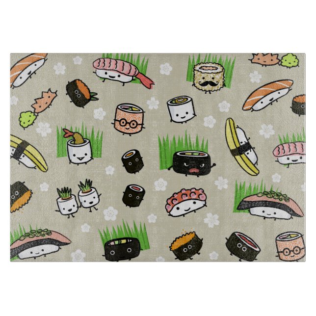 Sushi teckenmönster (Framsidan)