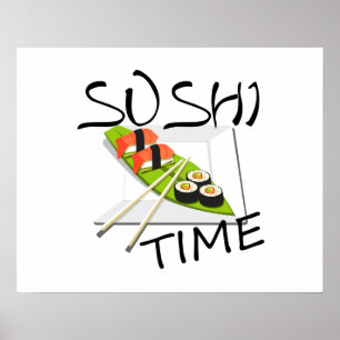 Sushi Time Poster
