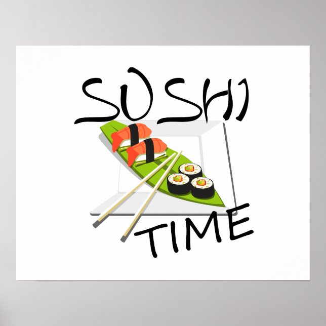 Sushi Time Poster (Framsidan)