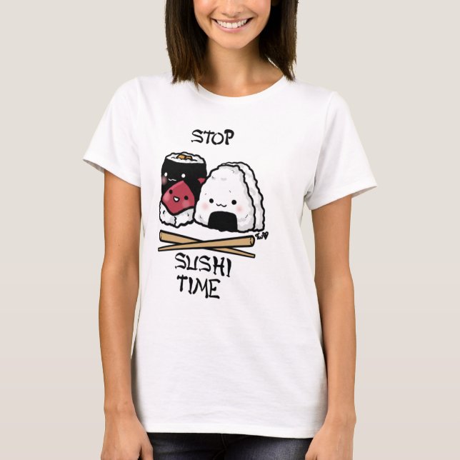 Sushi Time! T-shirt (Framsida)