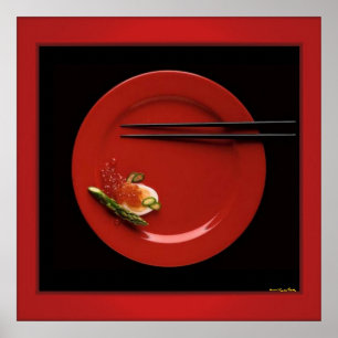 Sushi-utskrift Poster