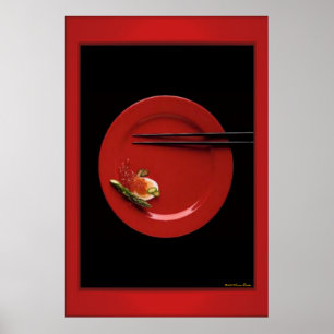 Sushi-utskrift Poster