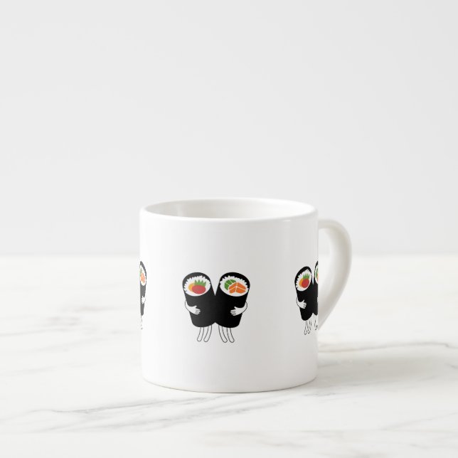 Sushi vals espressomugg (Framsida höger)